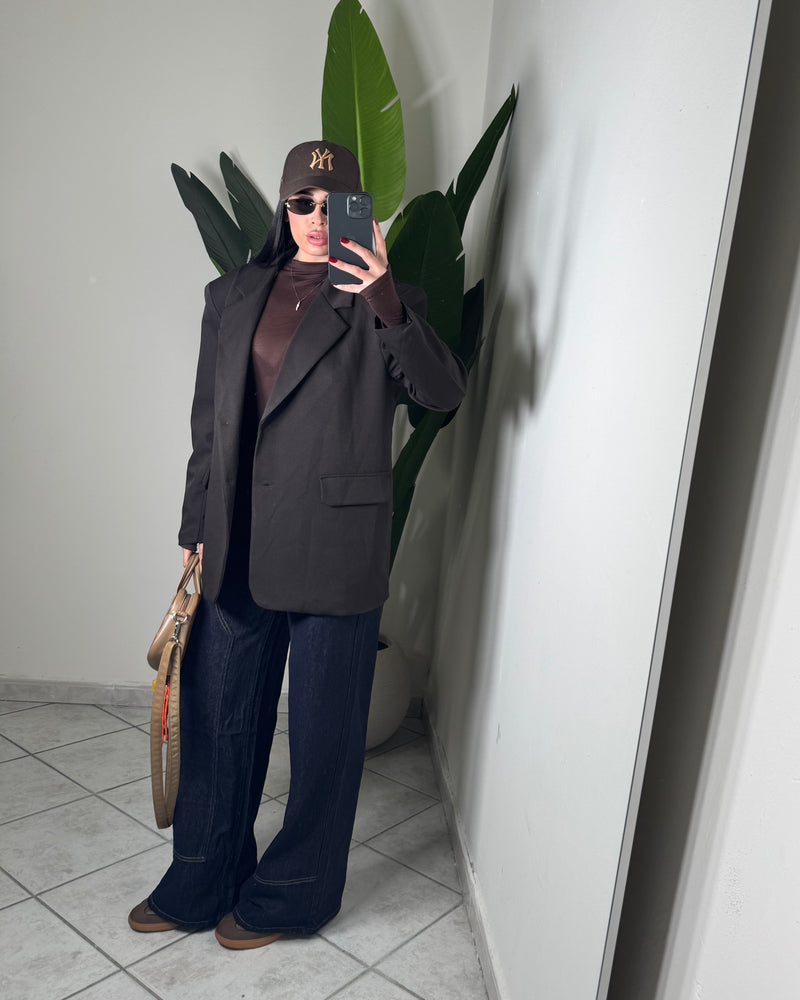 BLAZER OVER SIZE✨marrone
