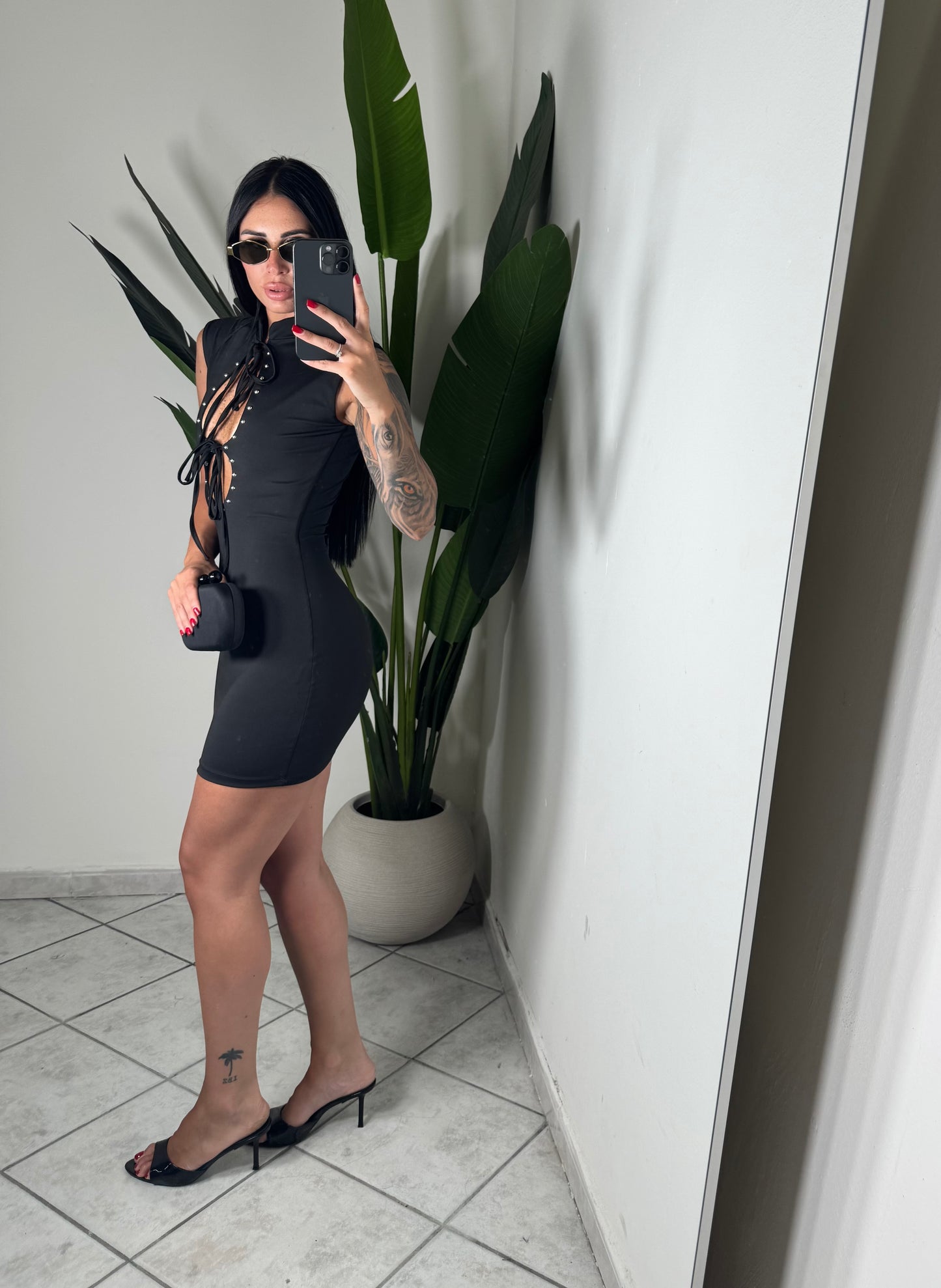Mini Dress in Licra✨