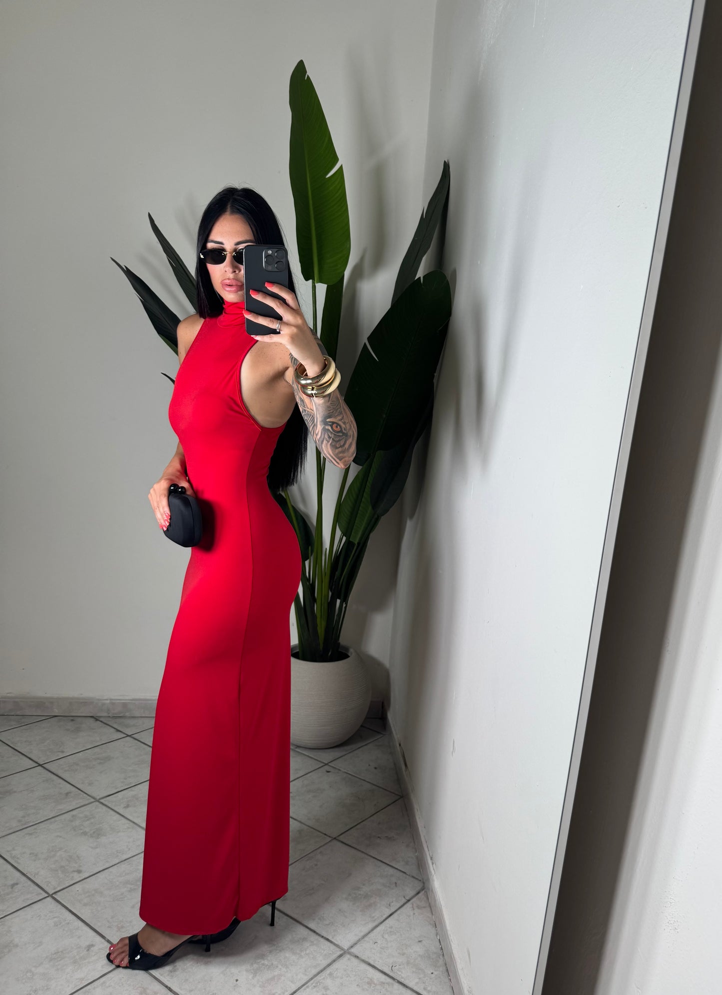 Long dress elen✨rosso