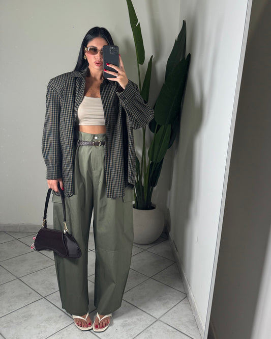 Pantalone JUST WEST ✨verde