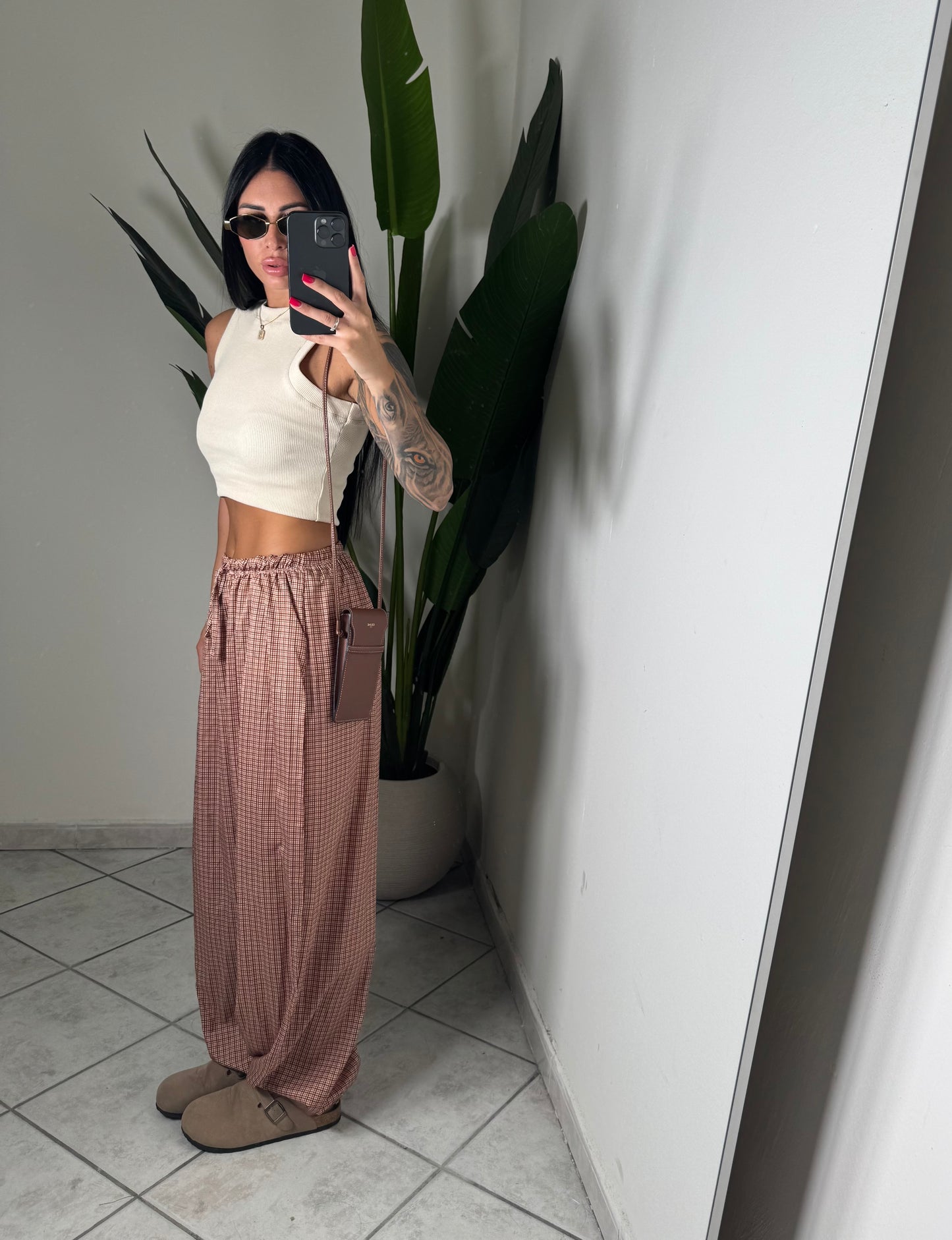 Pantalone quadretti✨