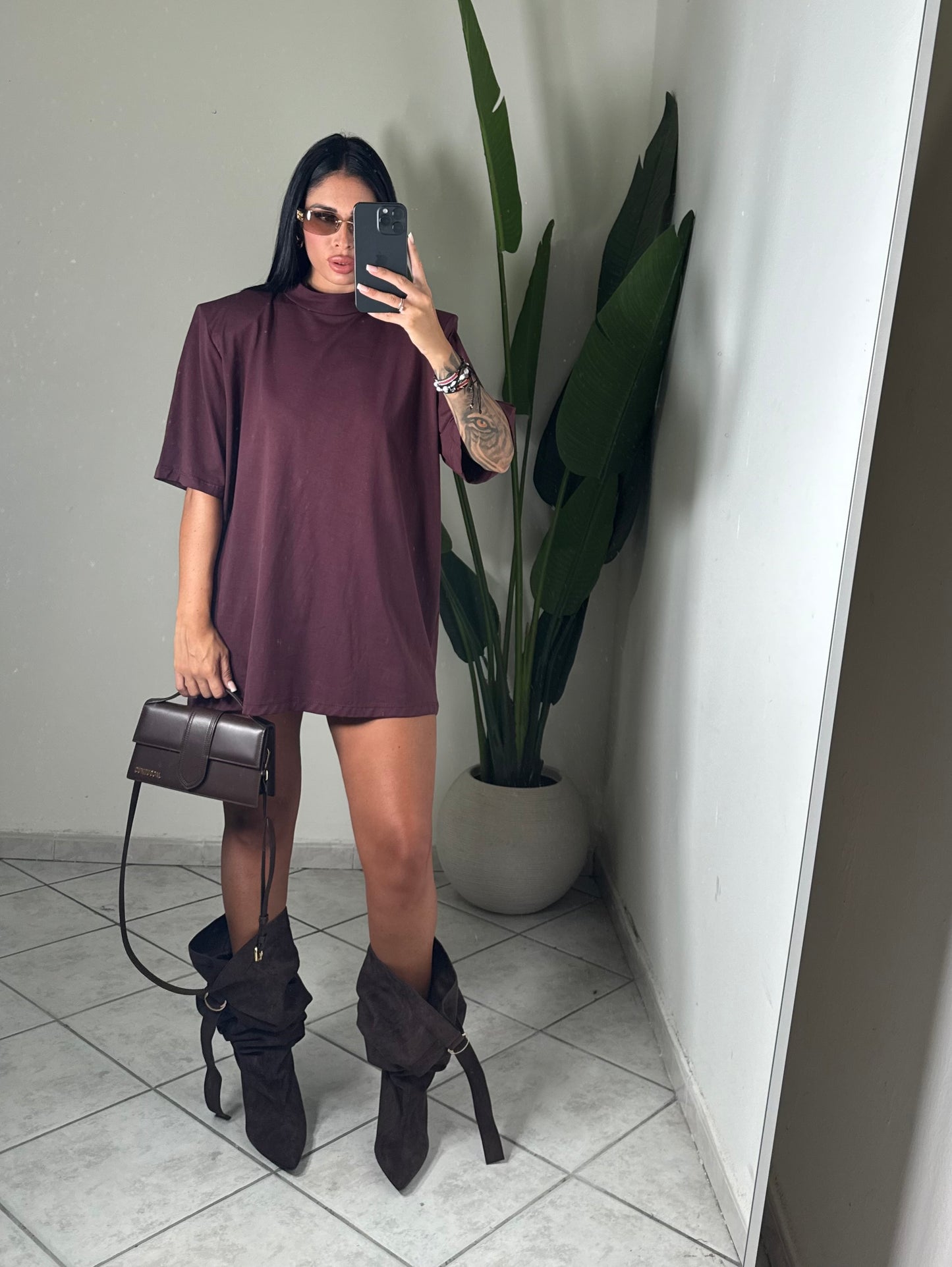 Maxi t-shirt just west mezza manica ✨