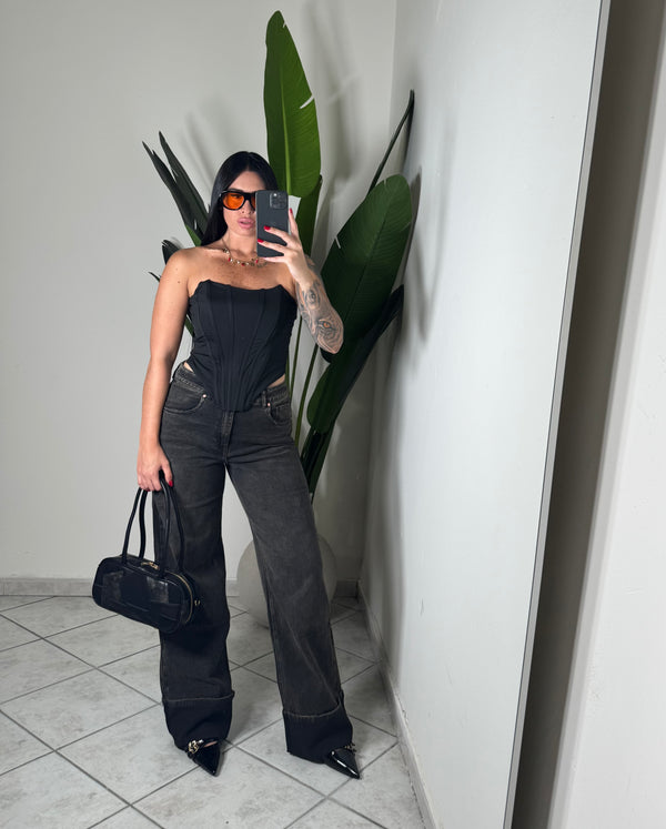 JEANS MISS BON✨nero