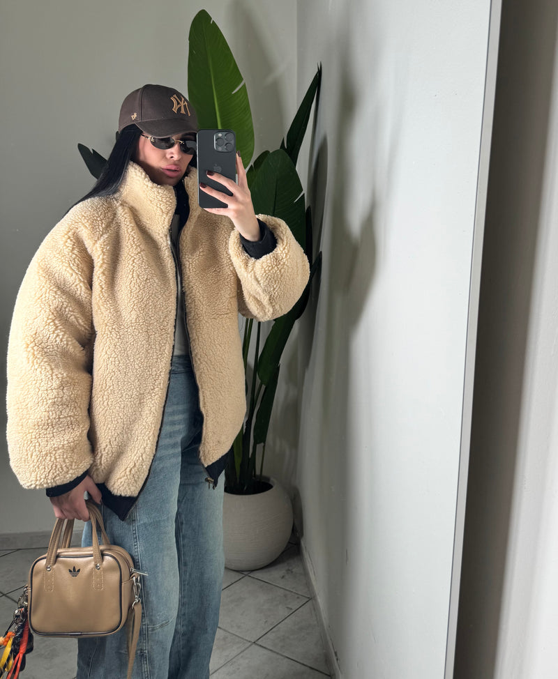 Bomber teddy✨reversibile