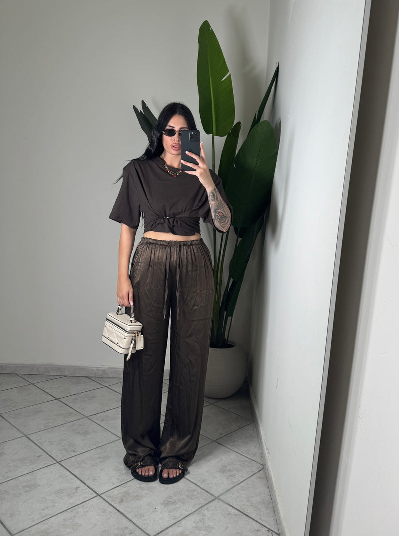 Pantalone raso