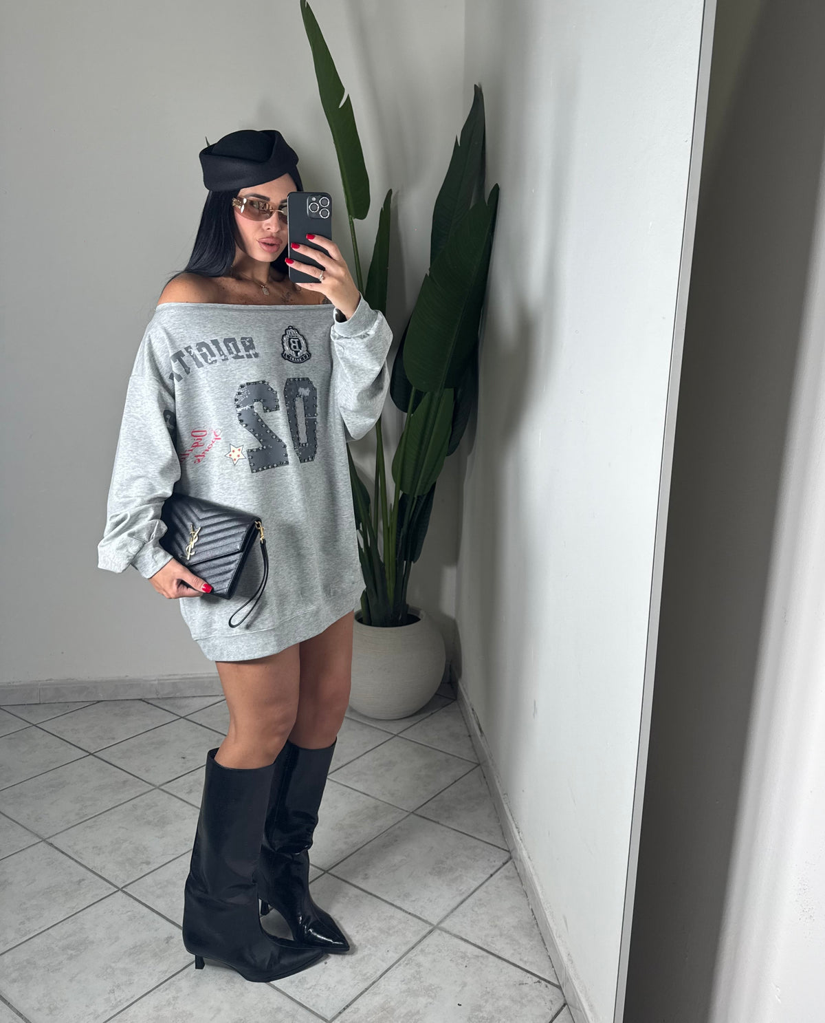Felpa sports ✨grigio
