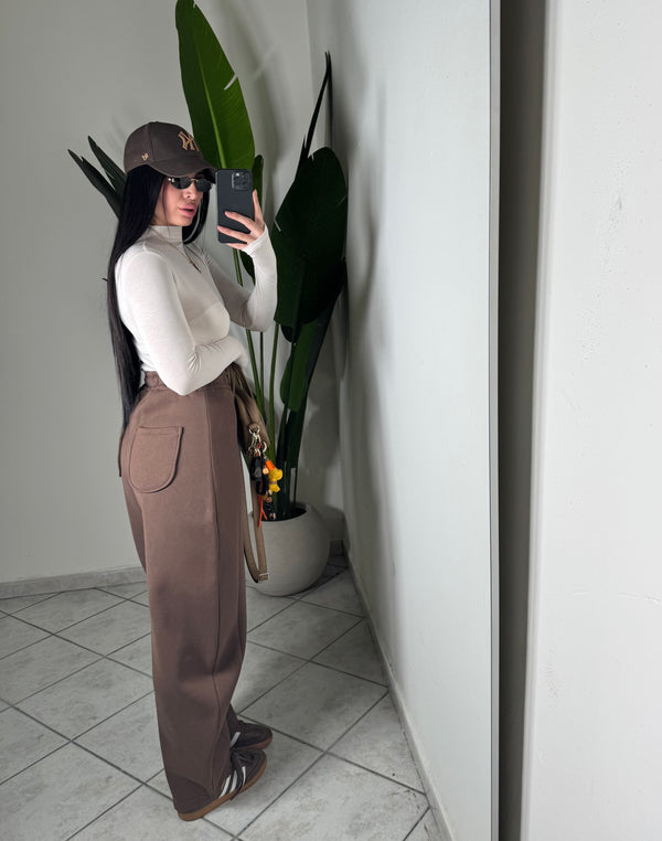 Pantalone tuta✨marrone