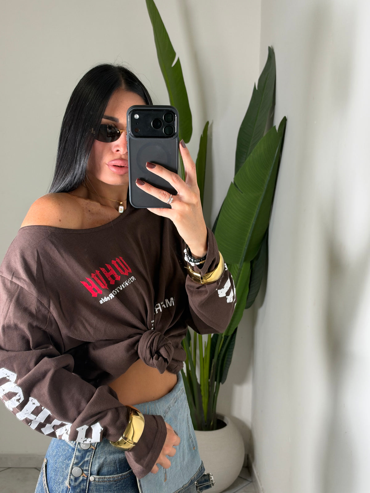 Magliettina Maëlle✨marrone