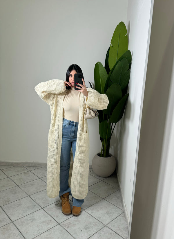 MAXI CARDIGAN IN LANA ✨