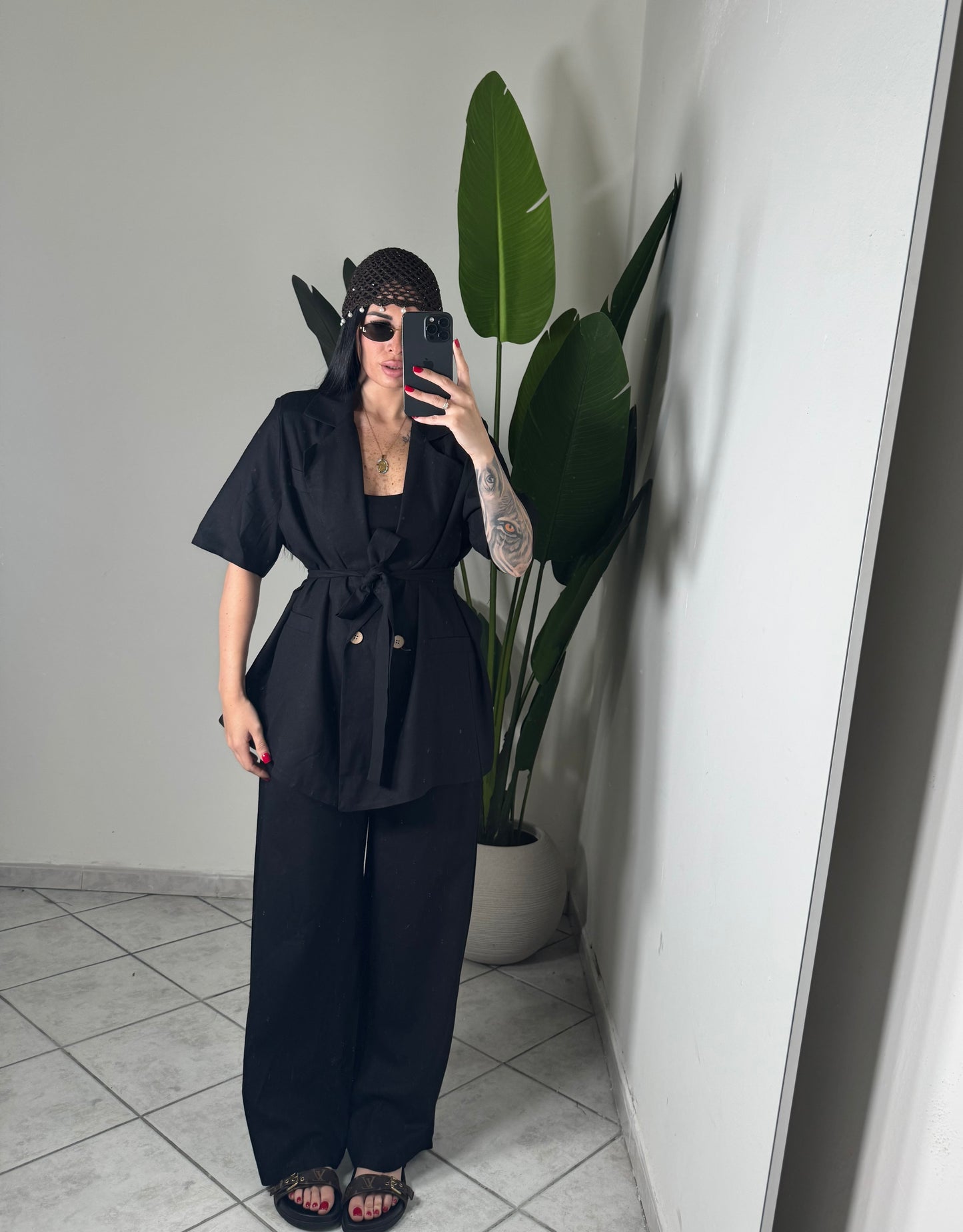 Tailleur lino✨