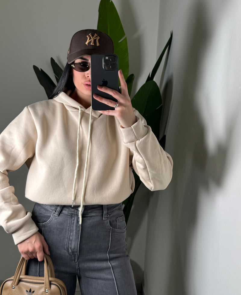 FELPA BASIC✨con cappuccio