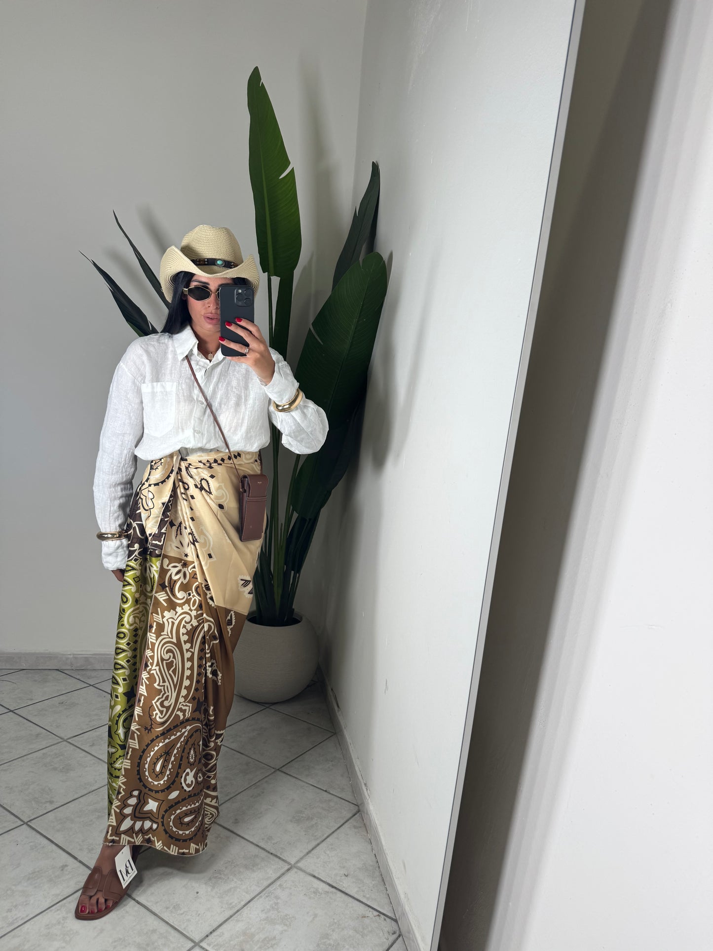 Gonna pareo✨marrone