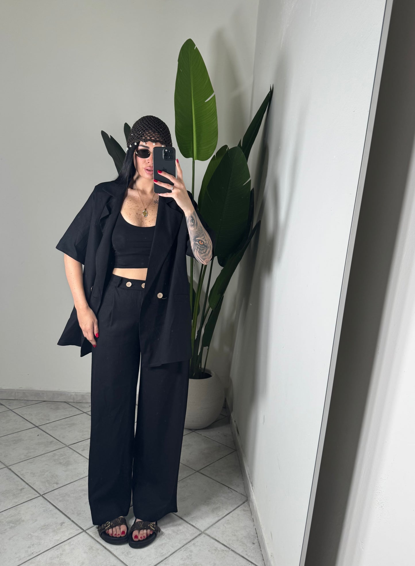 Tailleur lino✨
