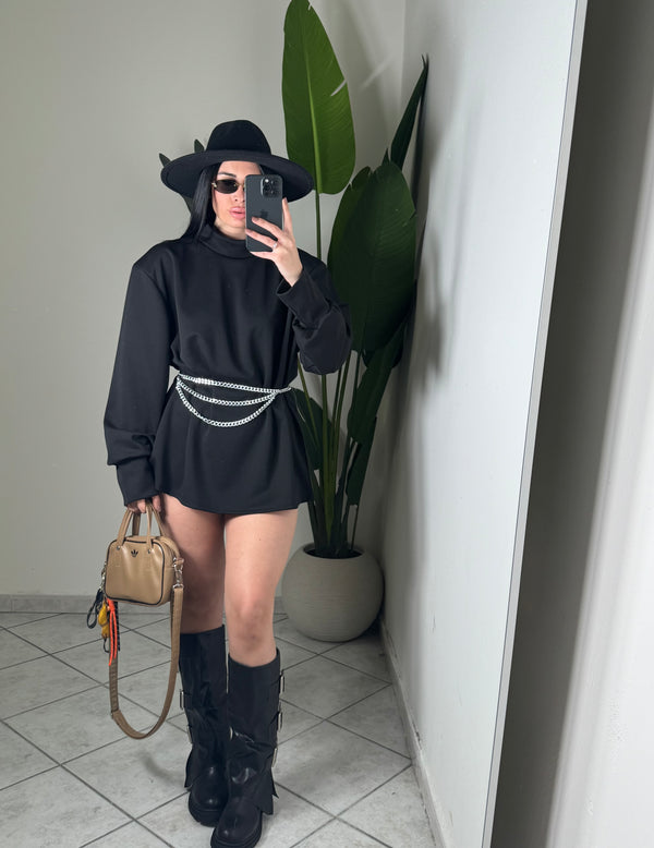 MAXI t-shirt MEZZO COLLO ✨