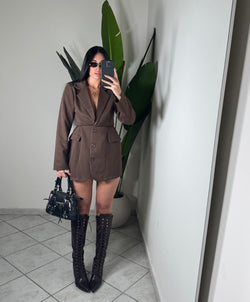 Blazer dress✨marrone