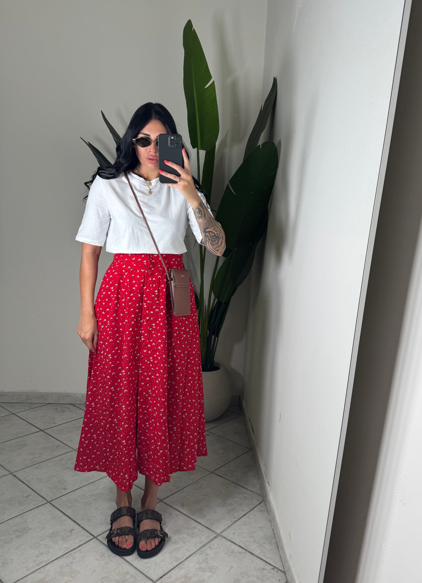 Gonnellone Flower red✨