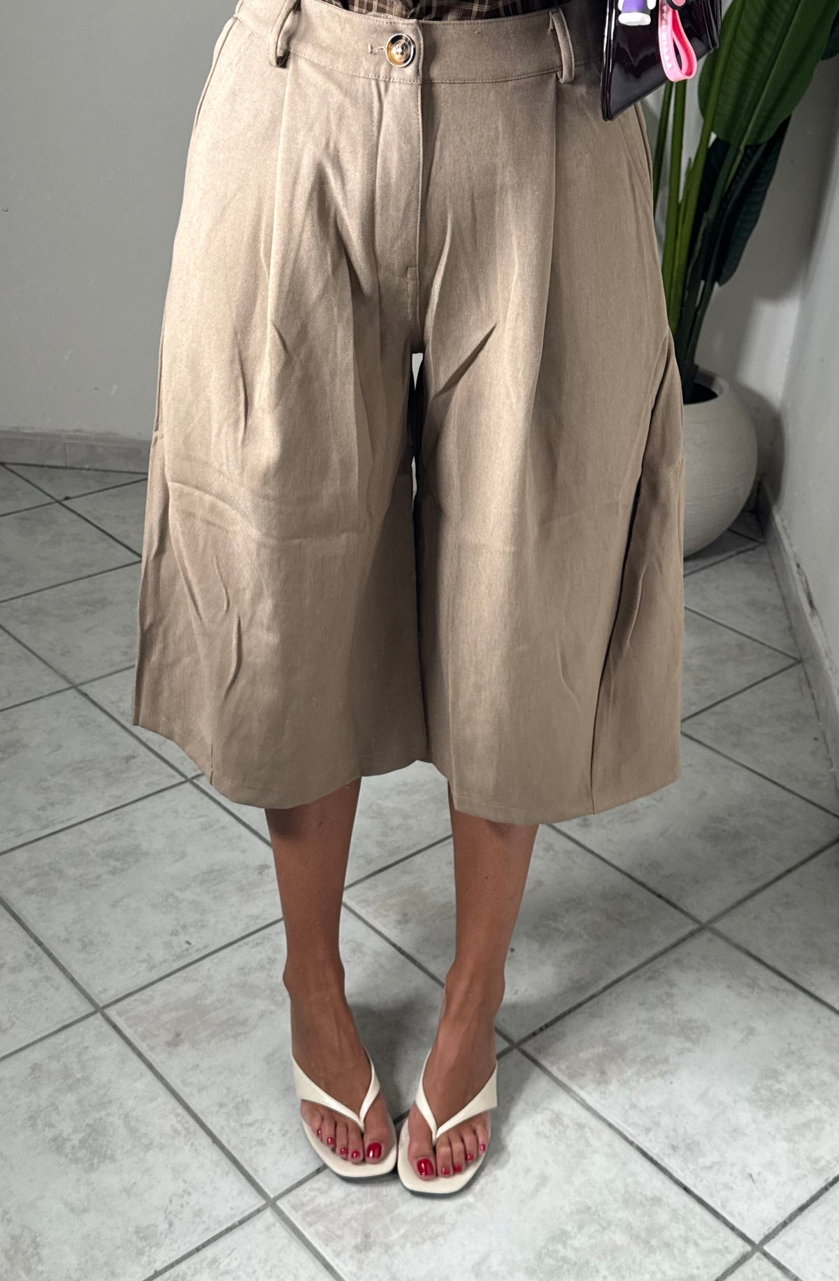 Maxi bermuda ✨beige