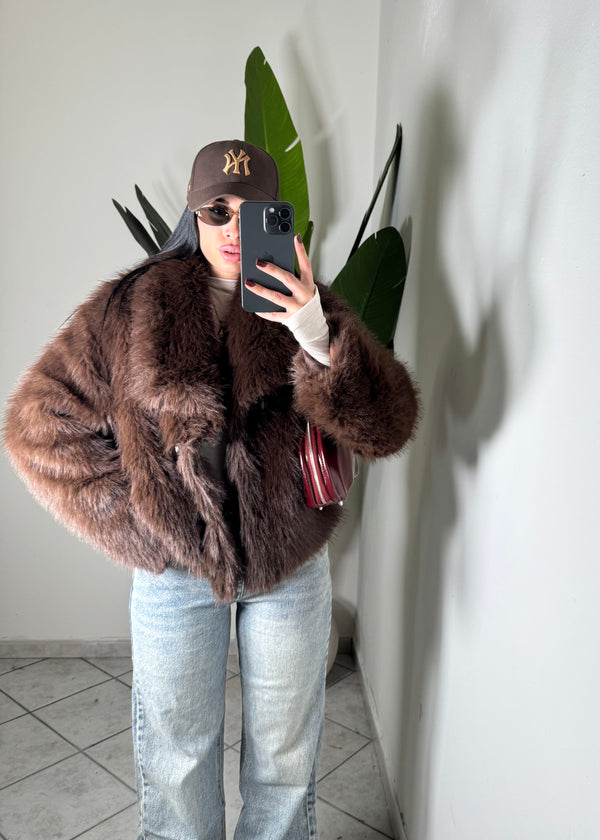Pelliccia brown✨