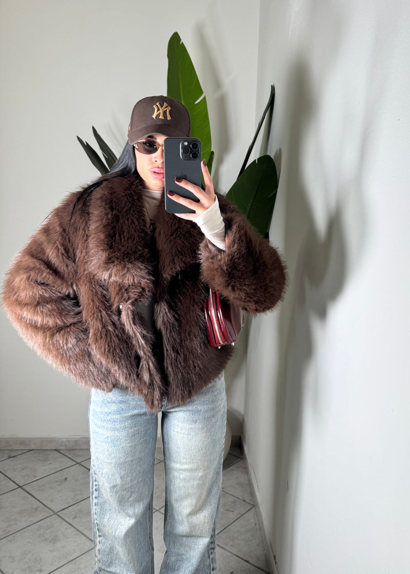 Pelliccia brown✨