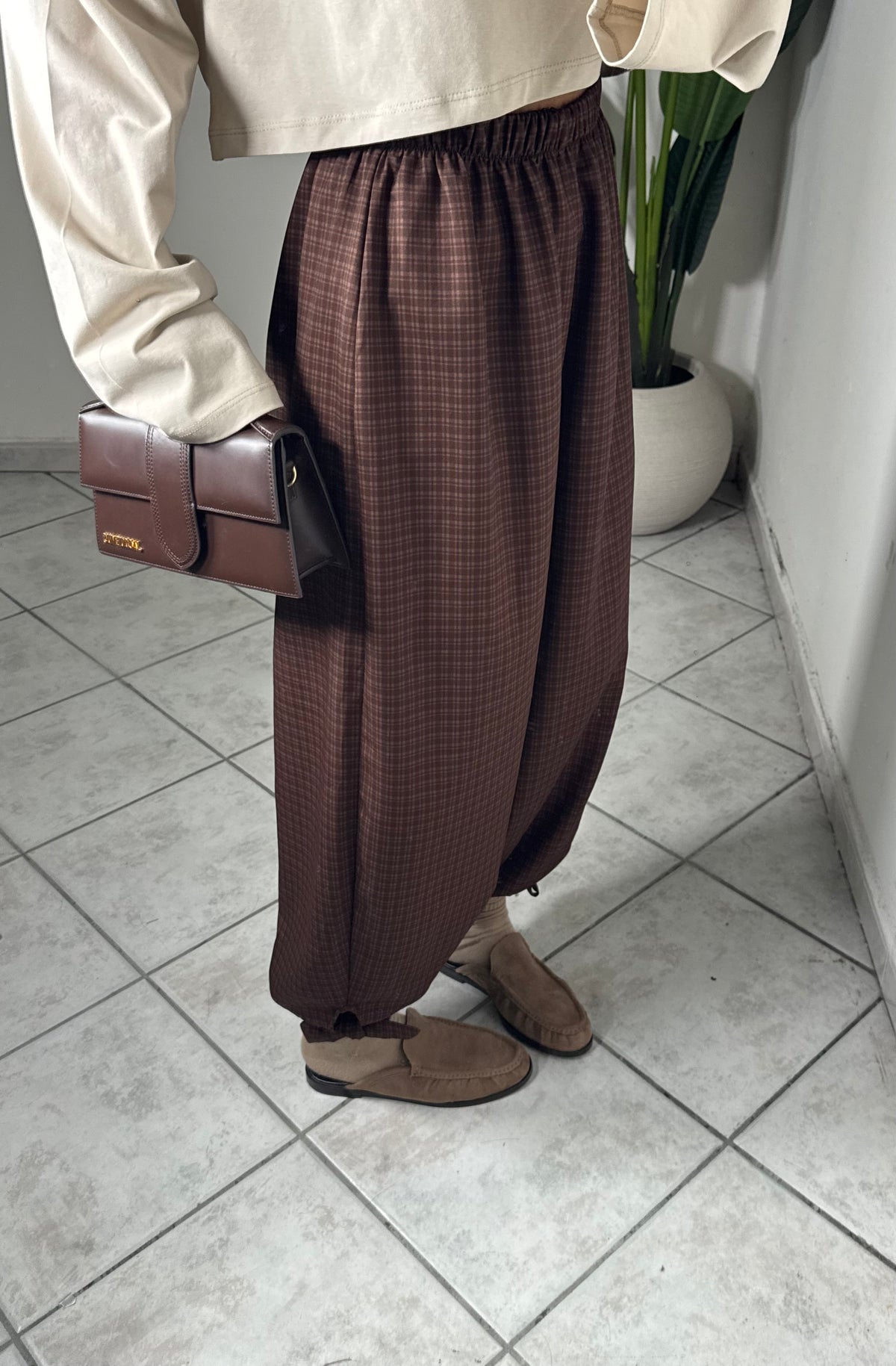 Pantalone quadretti✨