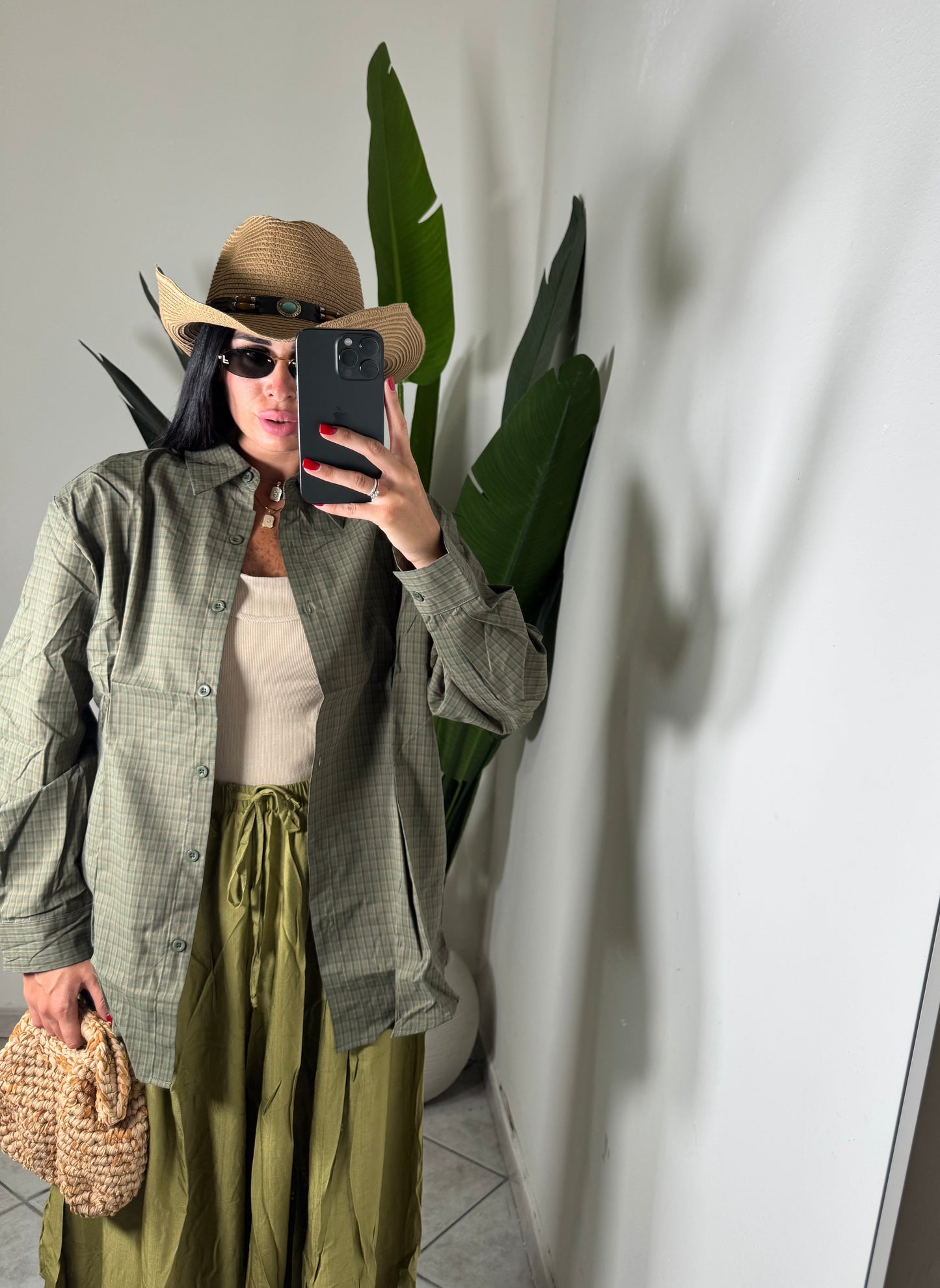 CAMICIA QUADRI✨VERDE