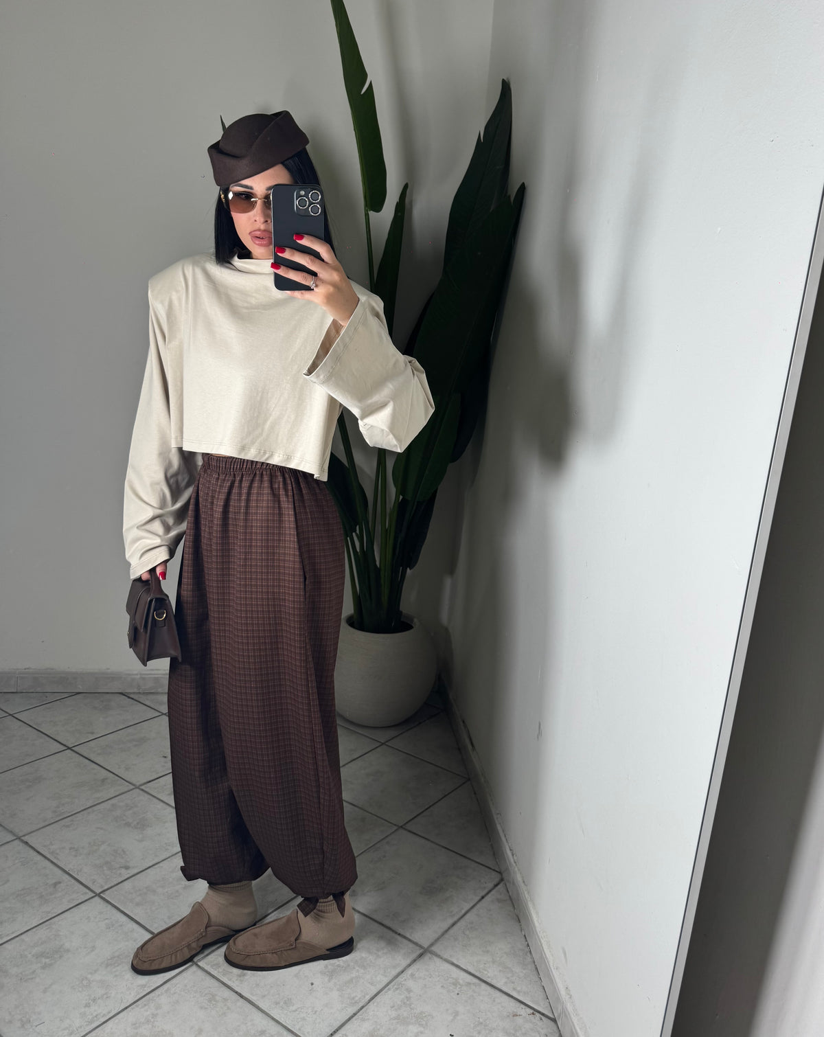 Pantalone quadretti✨