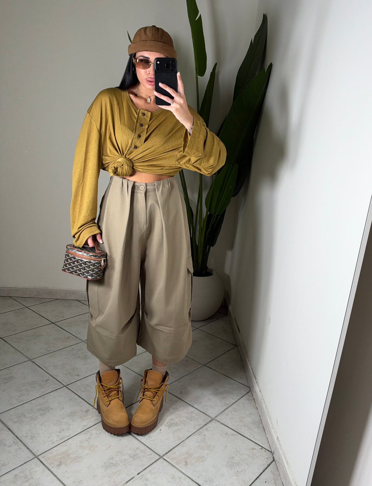 Maxi bermuda TAUPE ✨