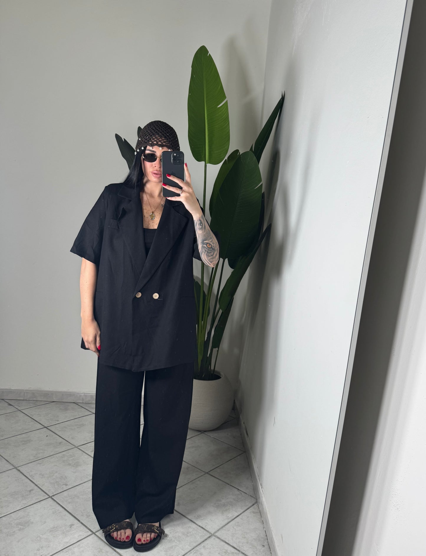 Tailleur lino✨