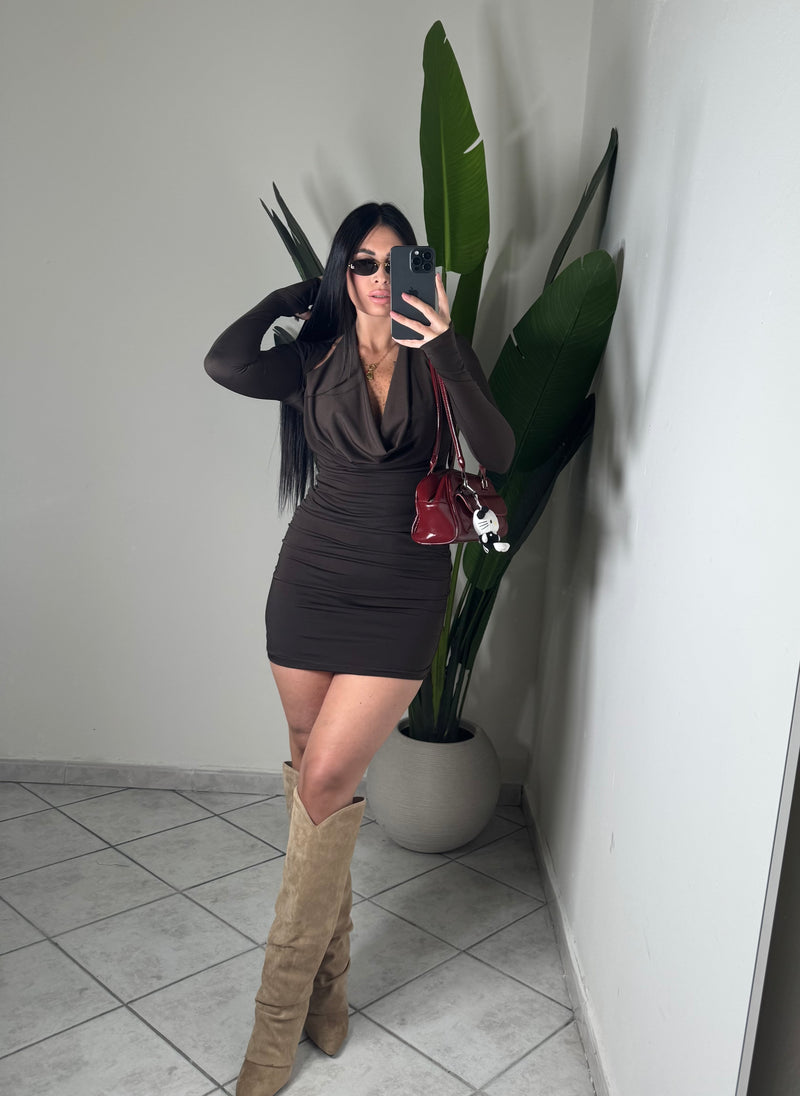 Dress aury✨marrone