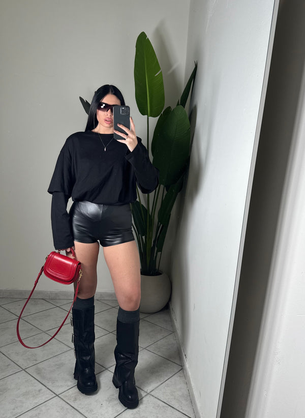 Coulotte eco-pelle ✨