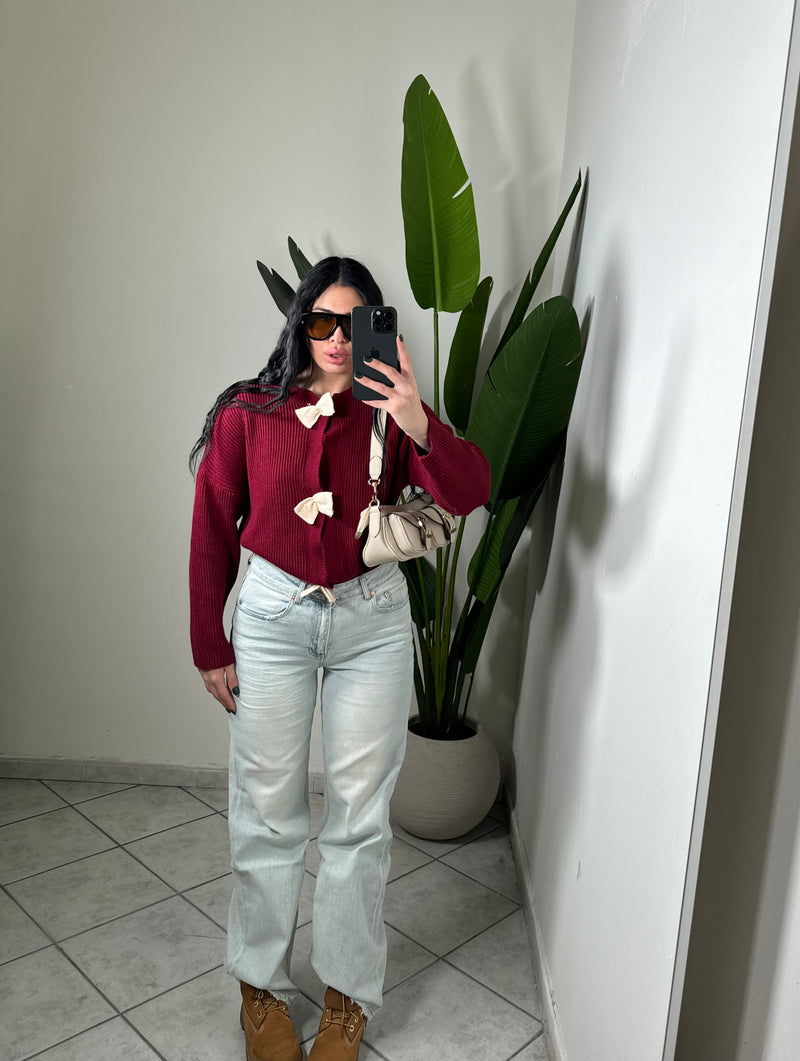 Cardigan fiocco✨