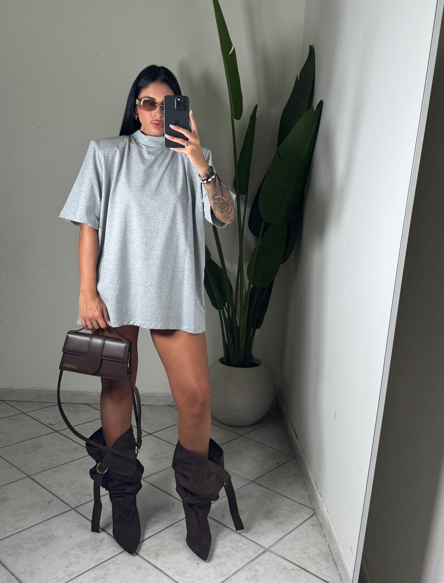 Maxi t-shirt just west mezza manica ✨