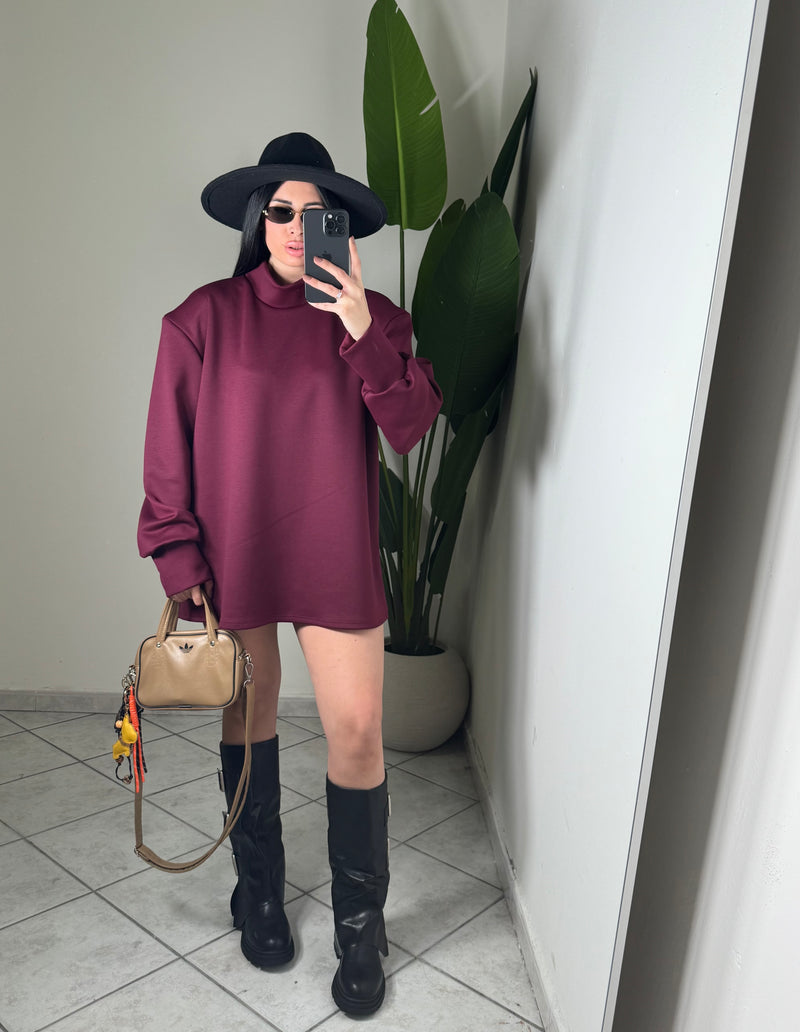 MAXI t-shirt MEZZO COLLO ✨