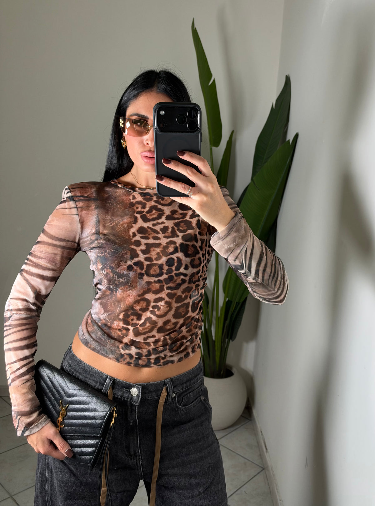 Magliettina VELATA ANIMALIER✨