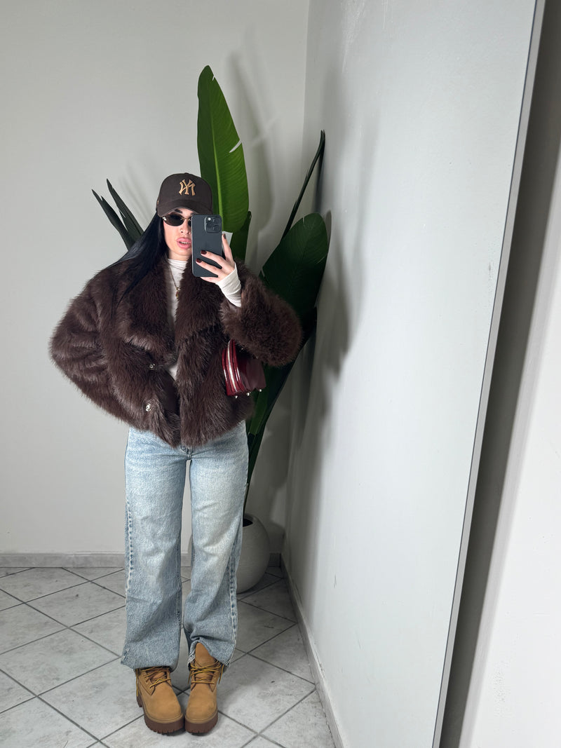 Pelliccia brown✨