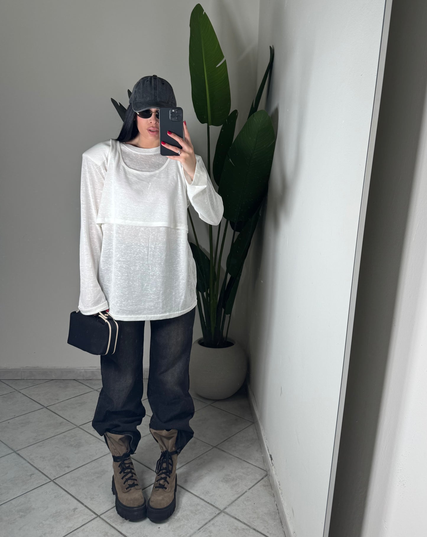 T-shirt azara✨bianco