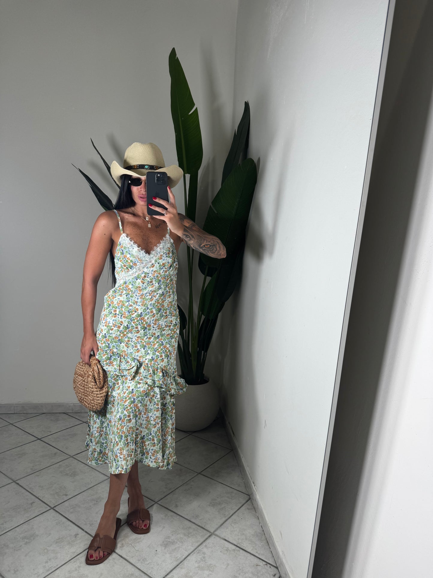 Long dress Flower ✨