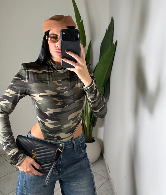 Body sgambato militare✨