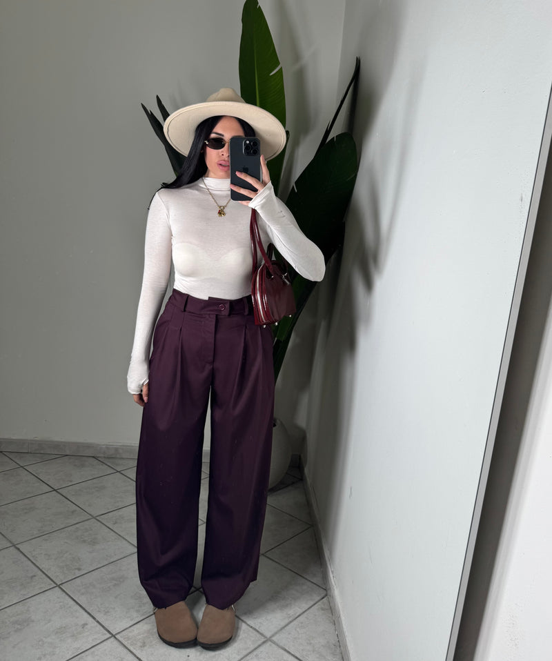 Pantalone mory bordó✨