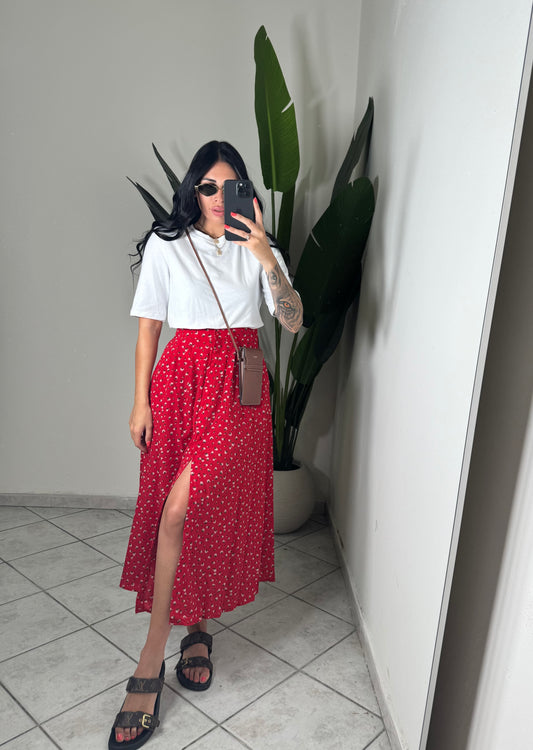 Gonnellone Flower red✨