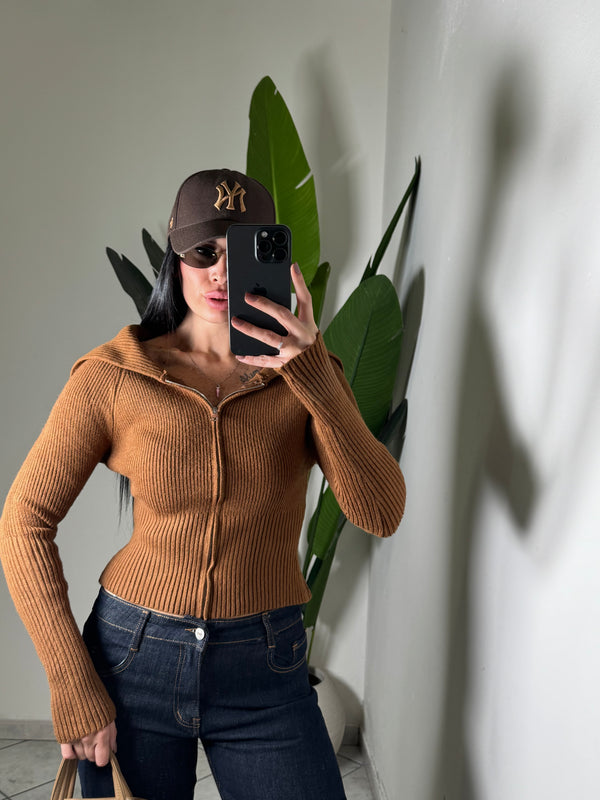 Pull ZIP SCOLLO A BARCA✨