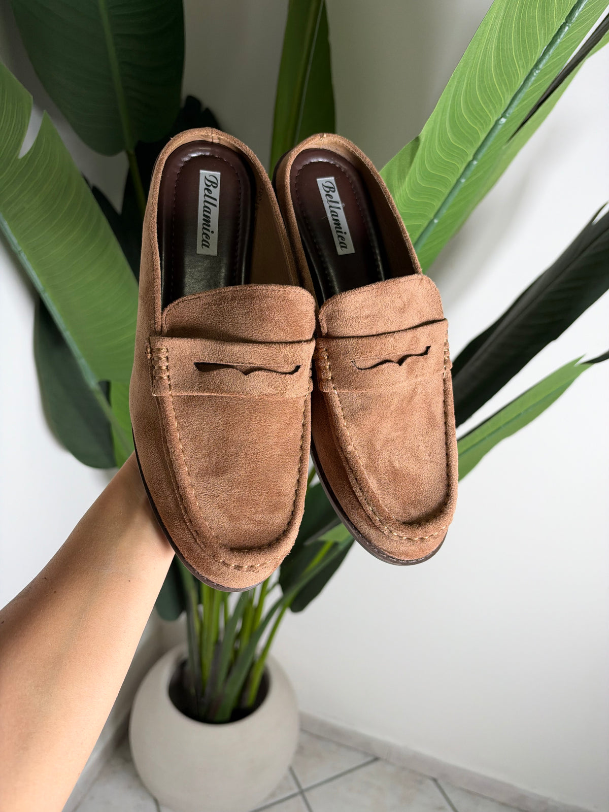 Mocassino camoscio ✨beige