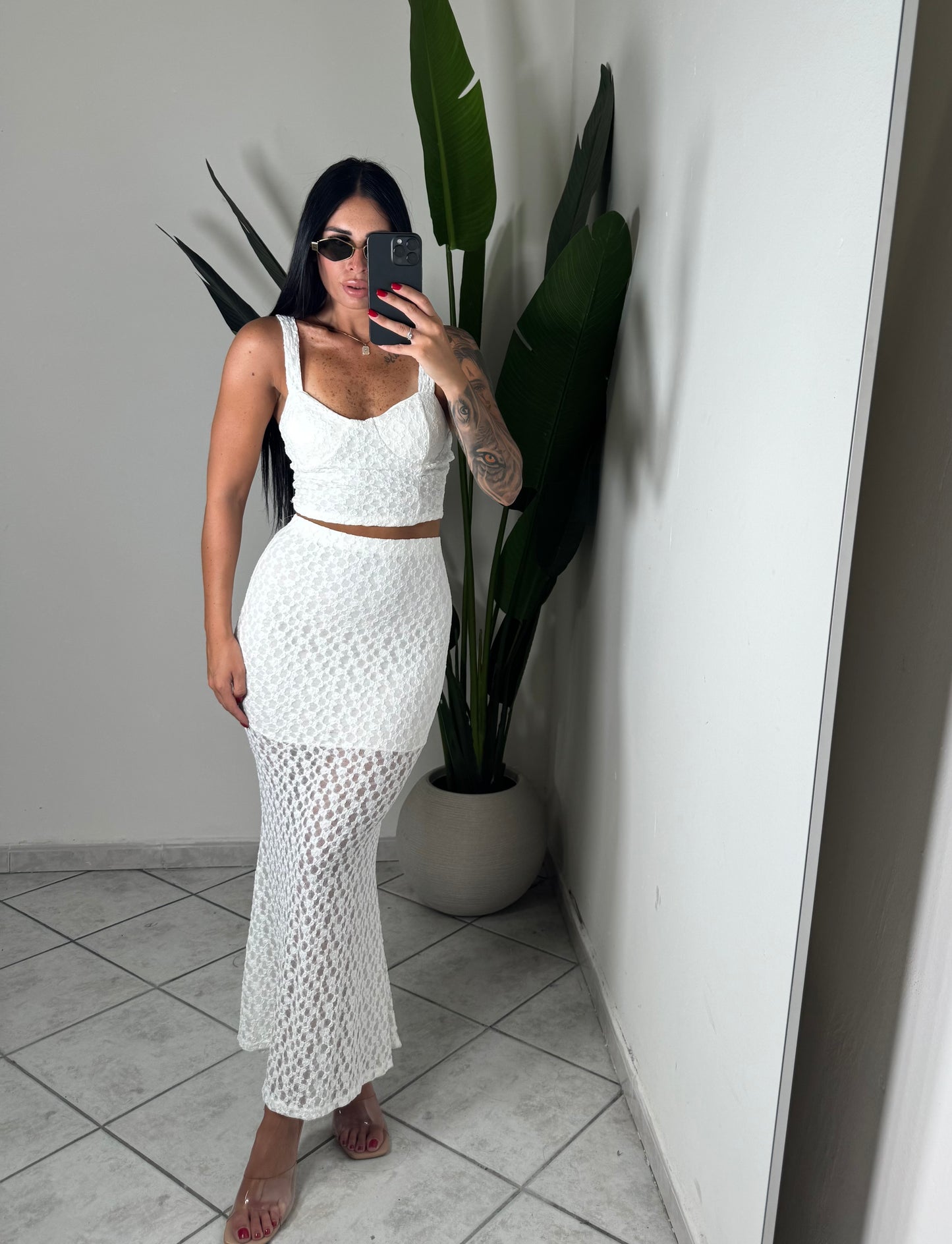 Coordinato in pizzo✨