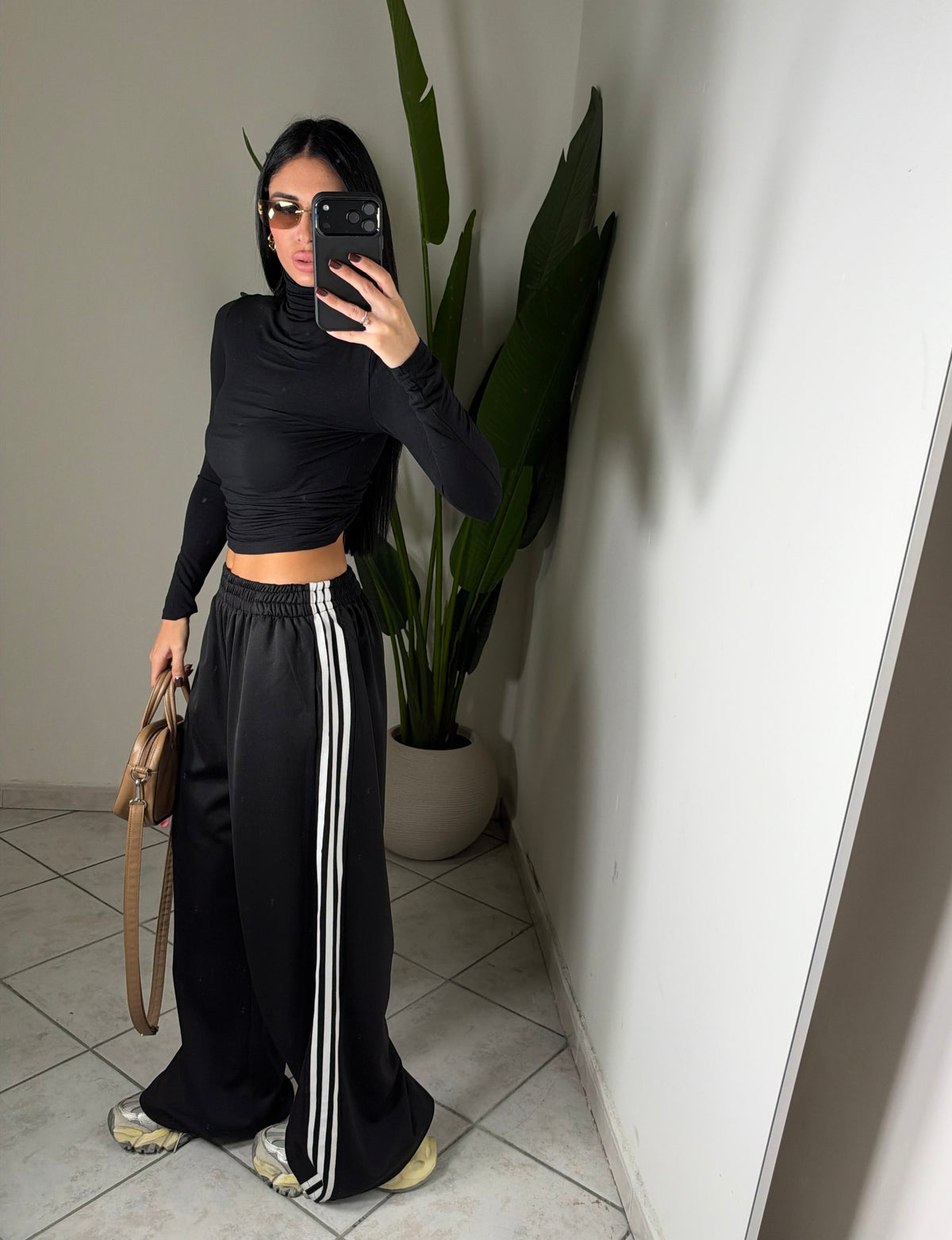Pantalone mood Adidas ✨nero