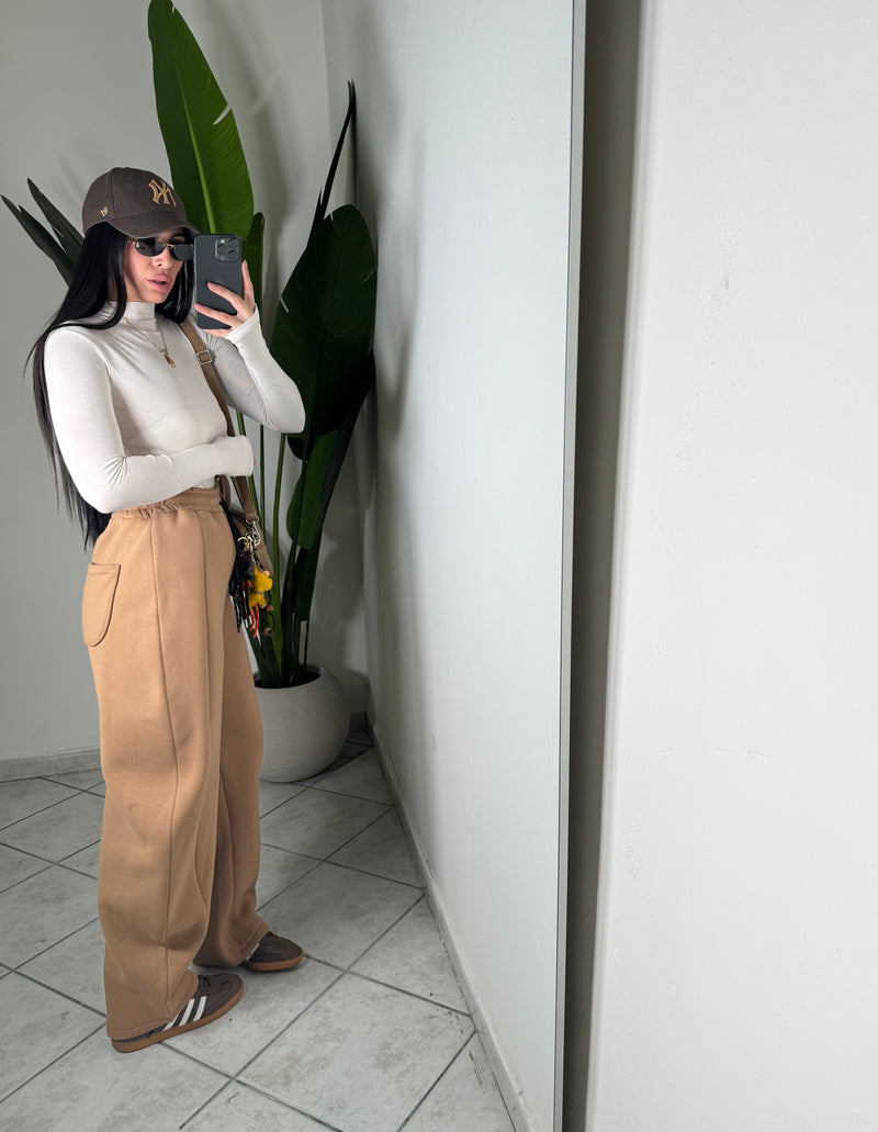 Pantalone tuta✨beige