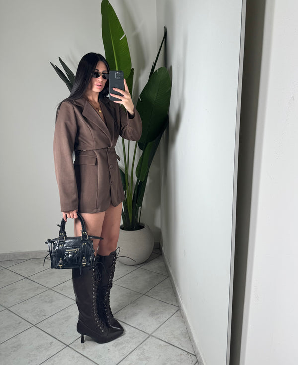Blazer dress✨marrone