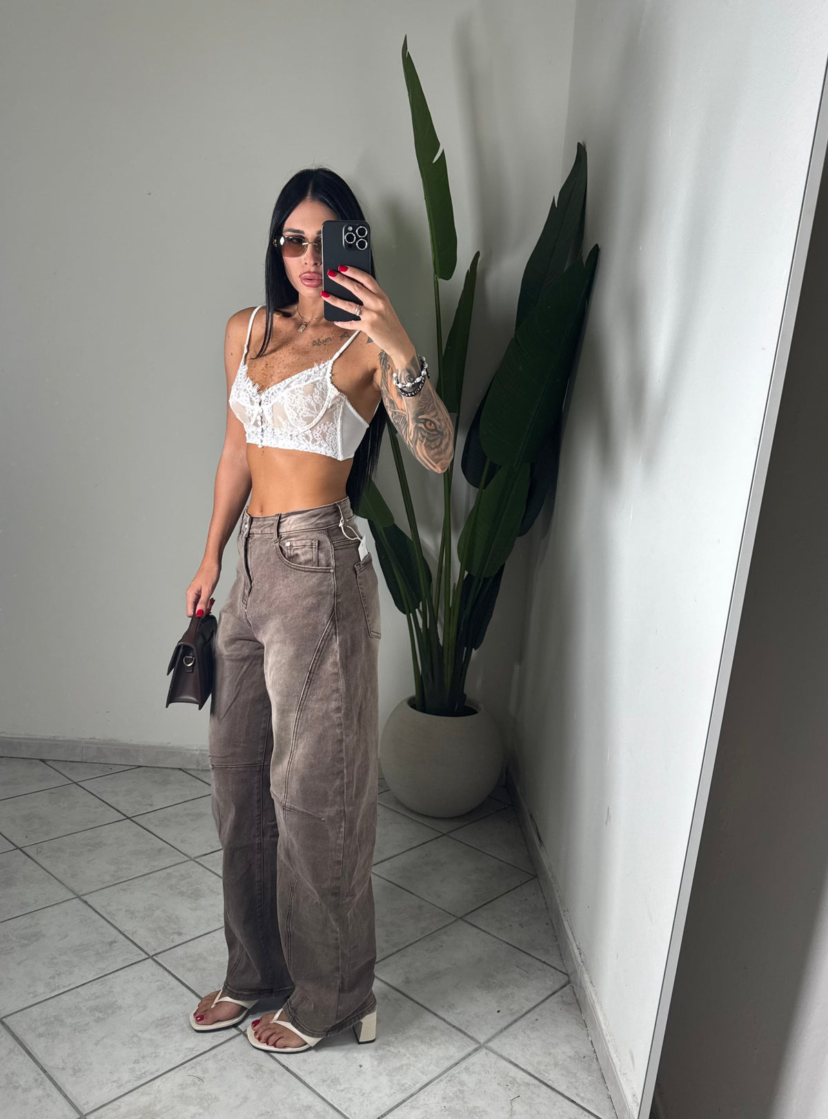 Bralette merlettata✨bianca