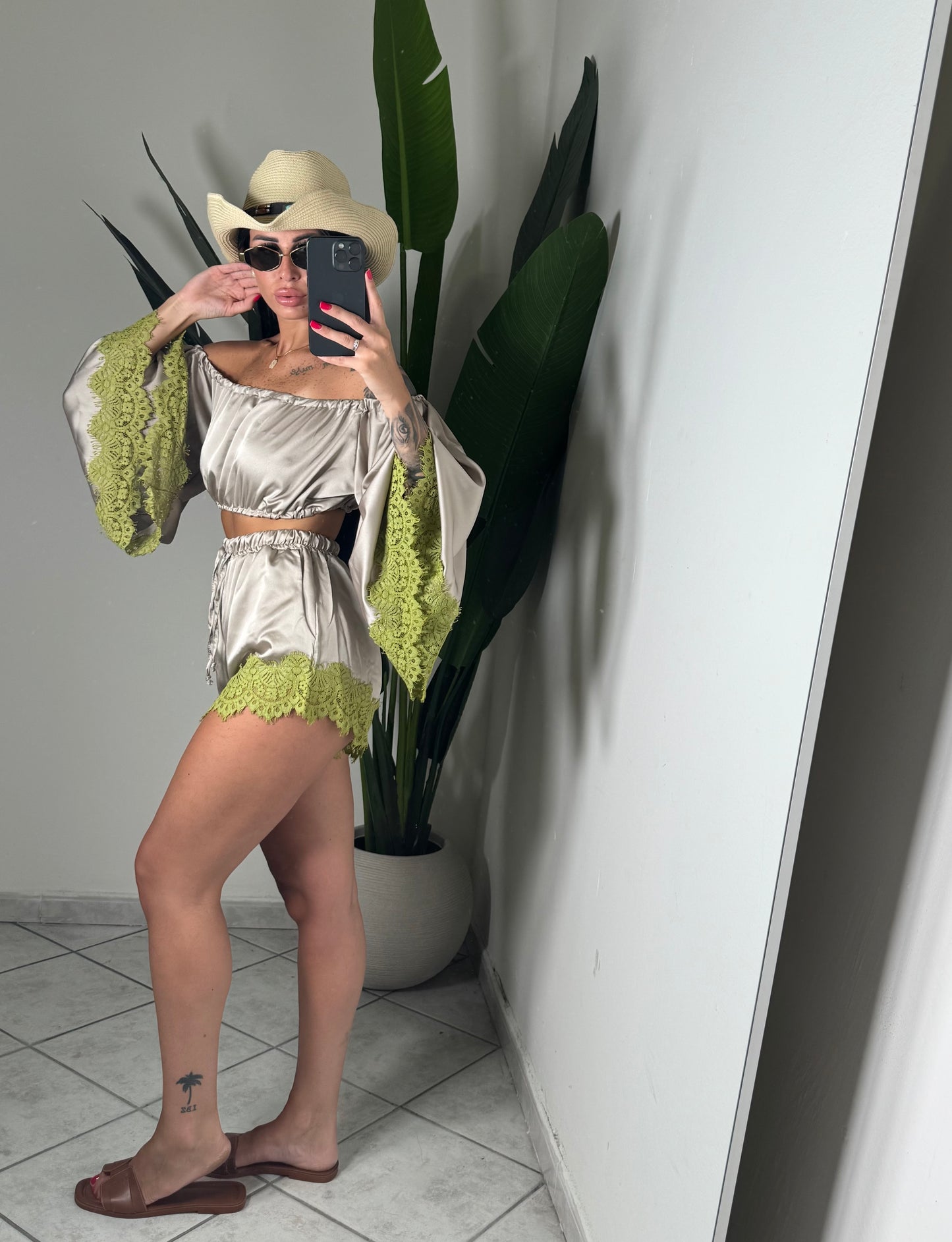 Coordinato raso✨