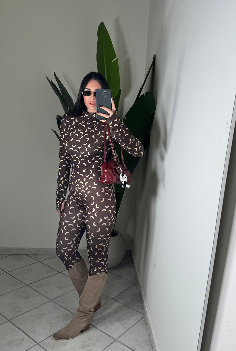 Coordinato luna🌙marrone