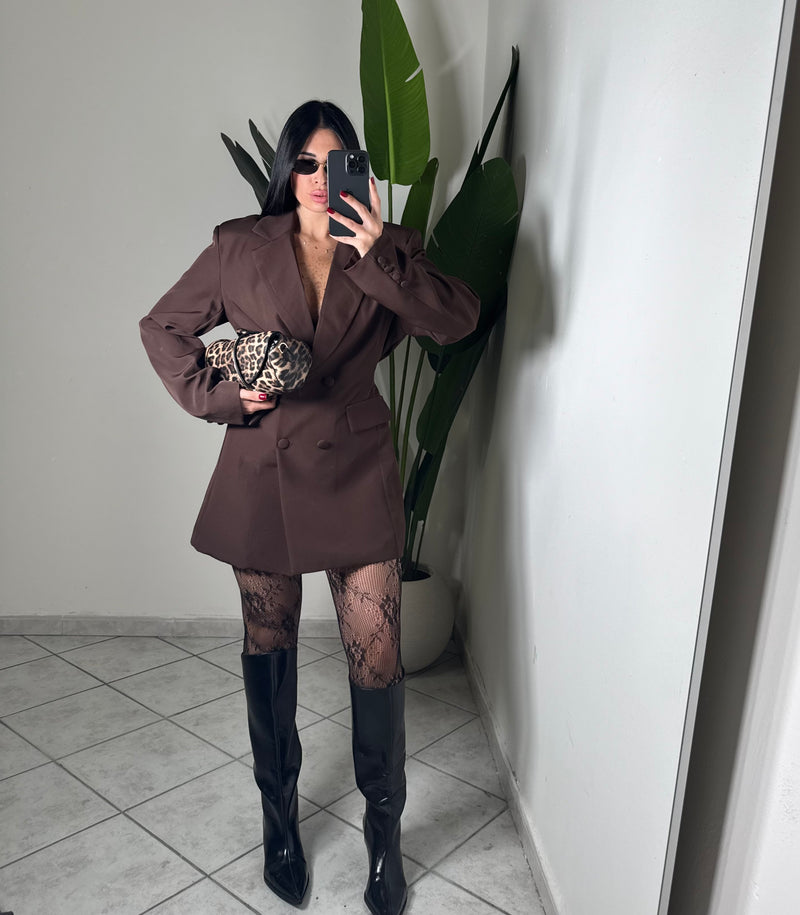 Blazer dress✨marrone